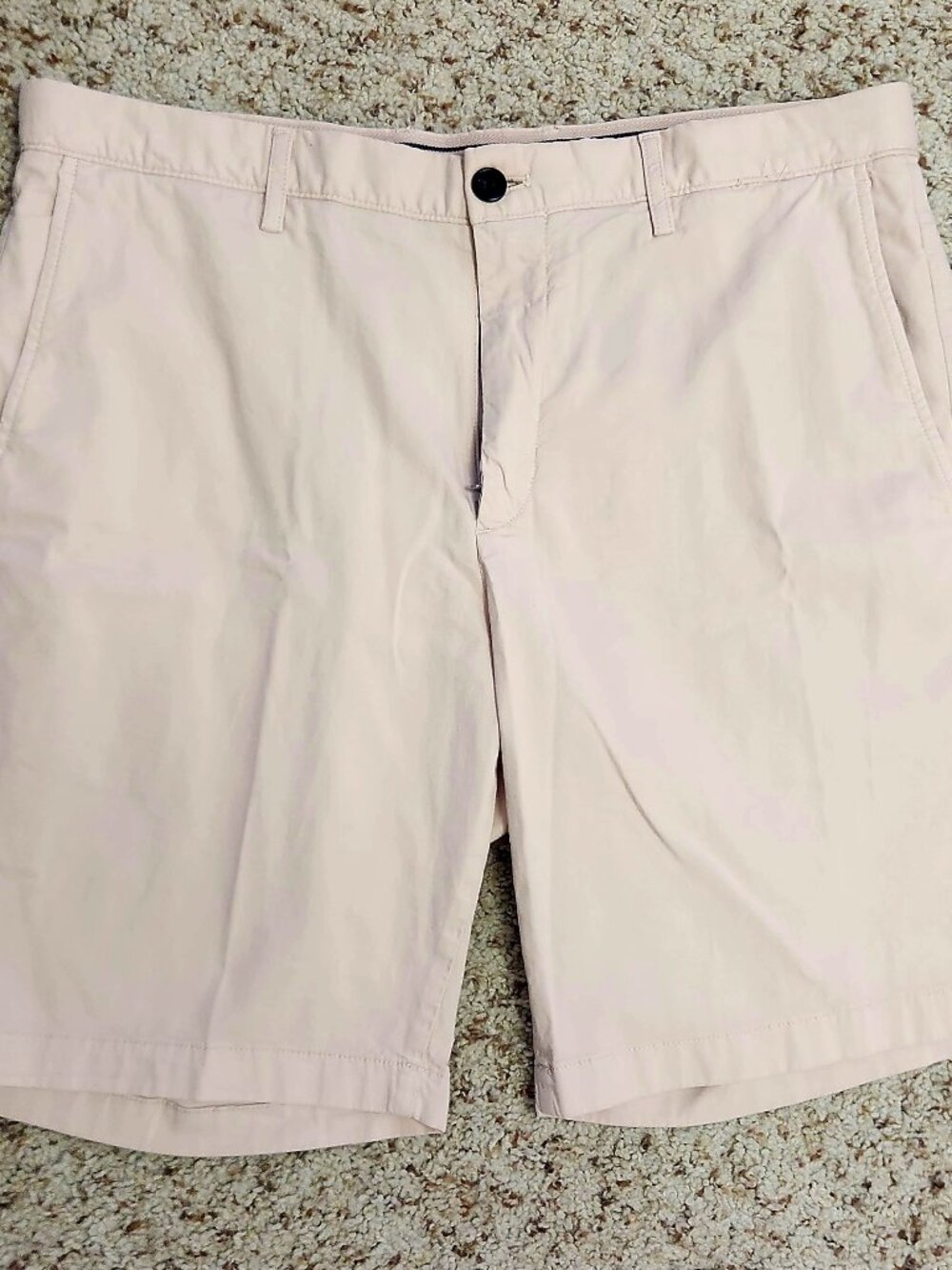 Theory men's shorts 34 dusty pink cotton NWT